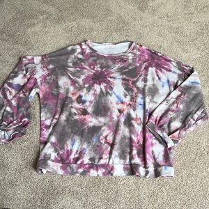 XL sweet lovely tie dye top